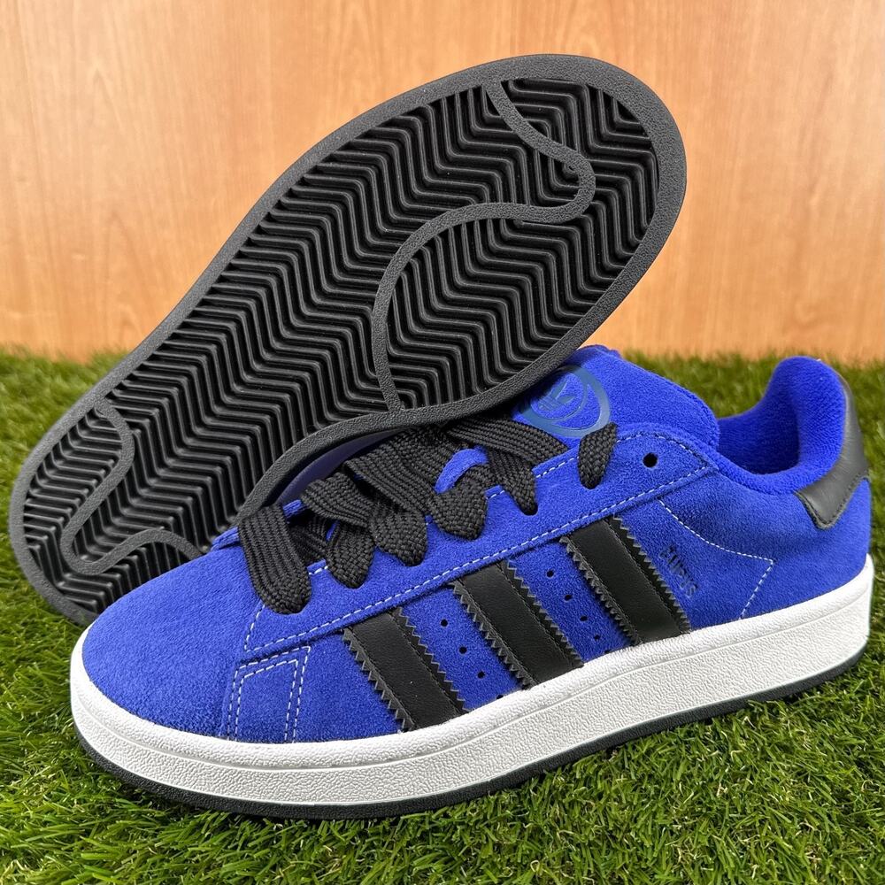adidas Campus 00s Lucid Blue Black White Sneakers JQ6044 Men's Size 8